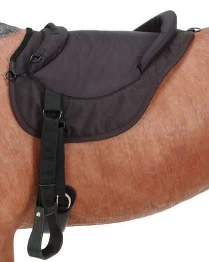 Tough1 Cordura Round Soft Saddle