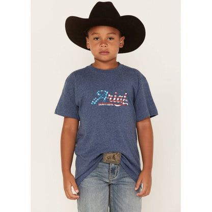 Ariat Kids Script Flag T-Shirt