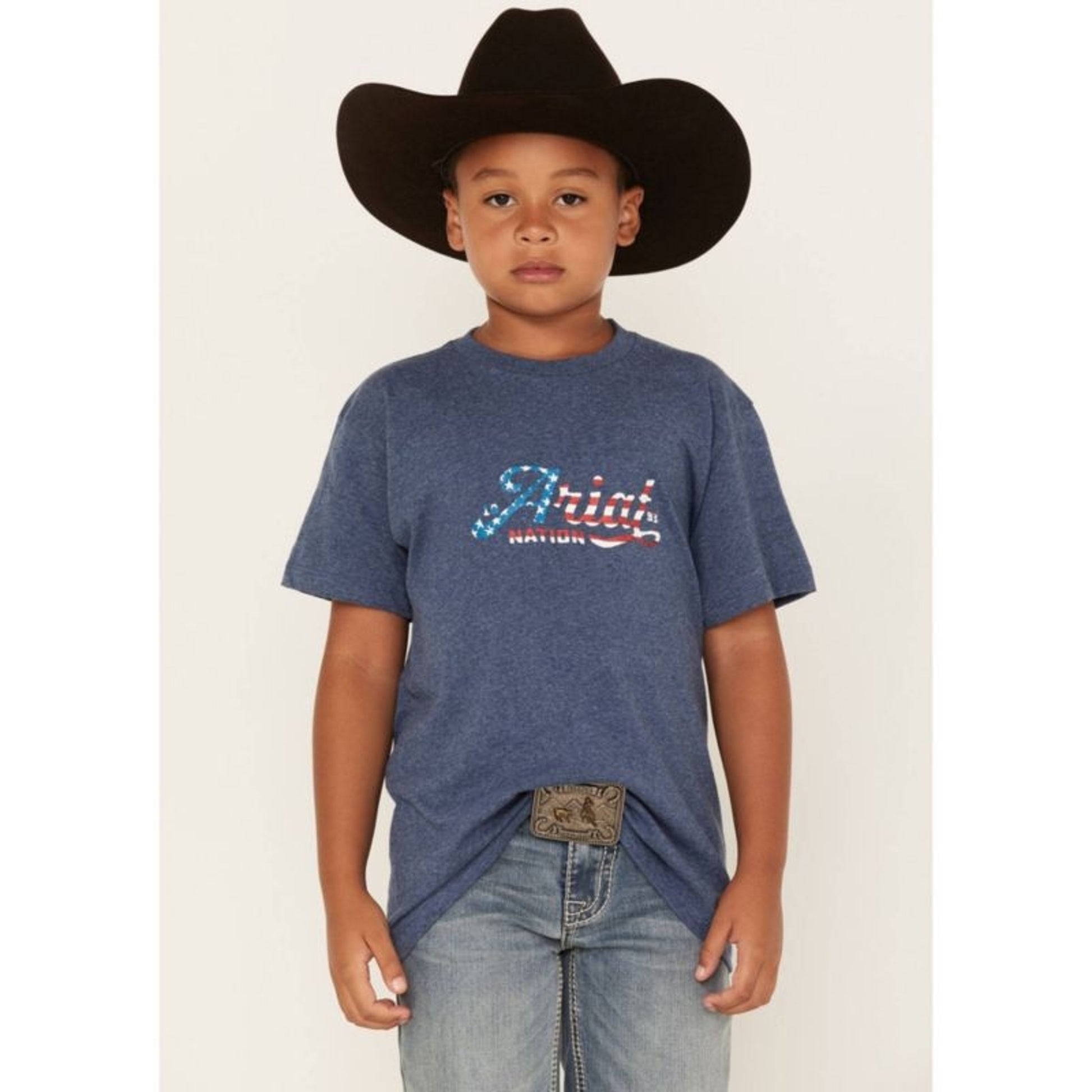 Ariat Kids Script Flag T-Shirt