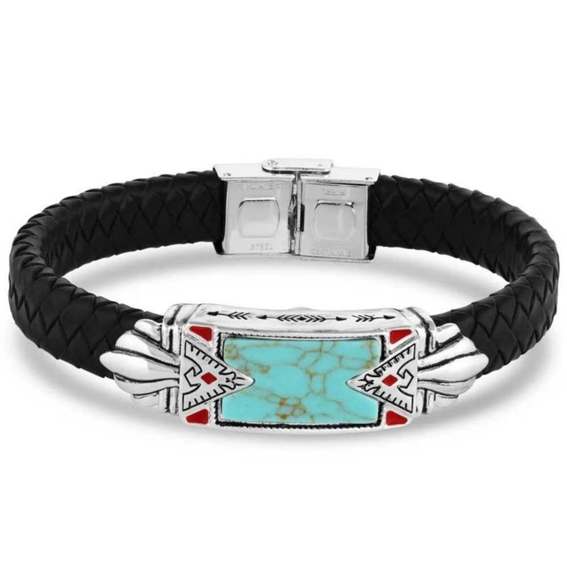 Montana Silversmiths Southwest Thunderbird Flat Br