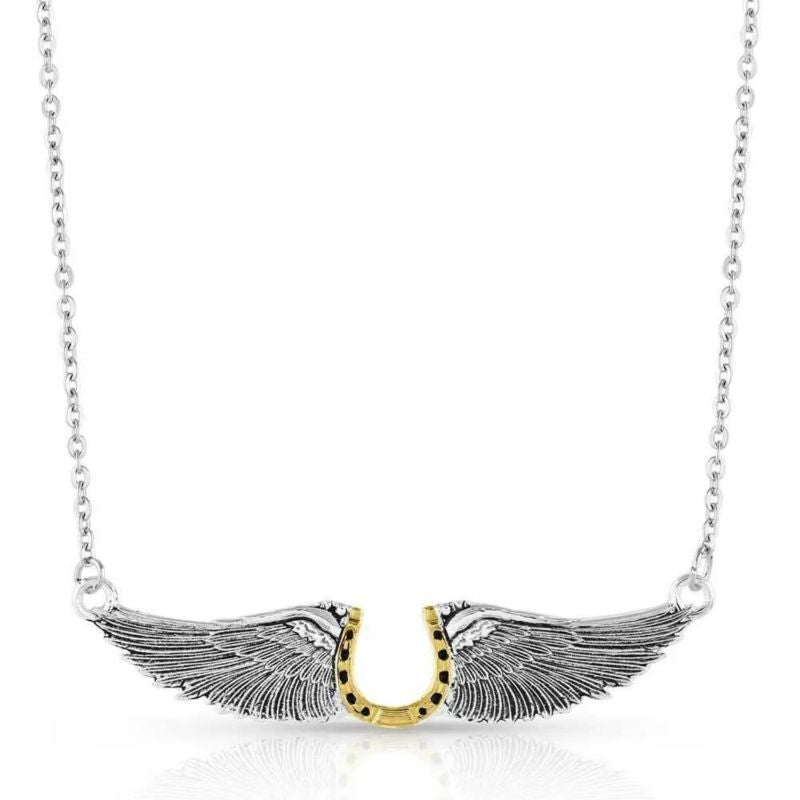 Montana Silversmiths Destined Horseshoe Necklace