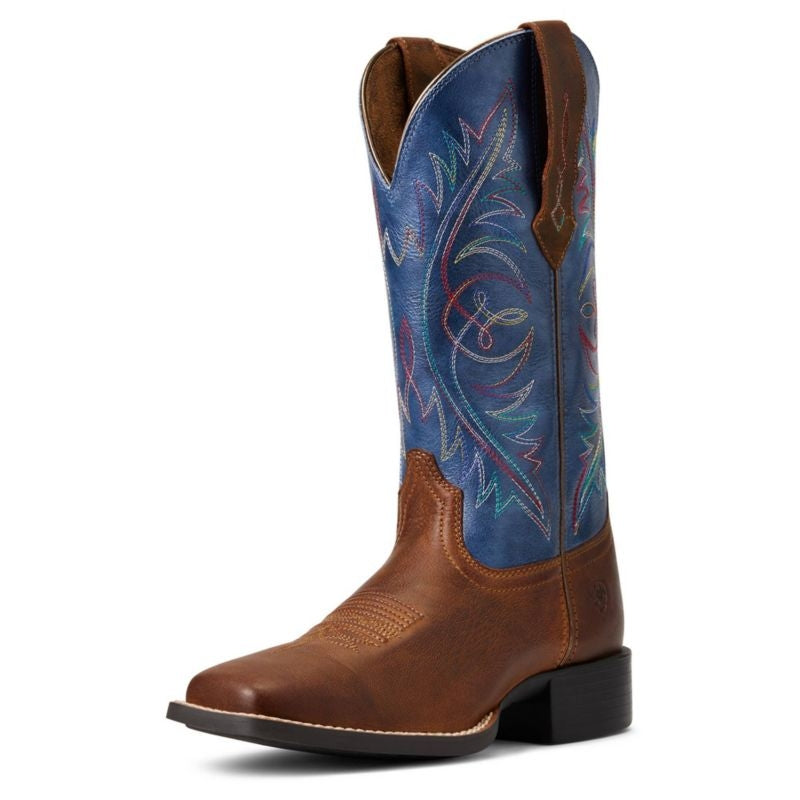 Ariat Ladies Round Up Wide Square Toe StretchFit W
