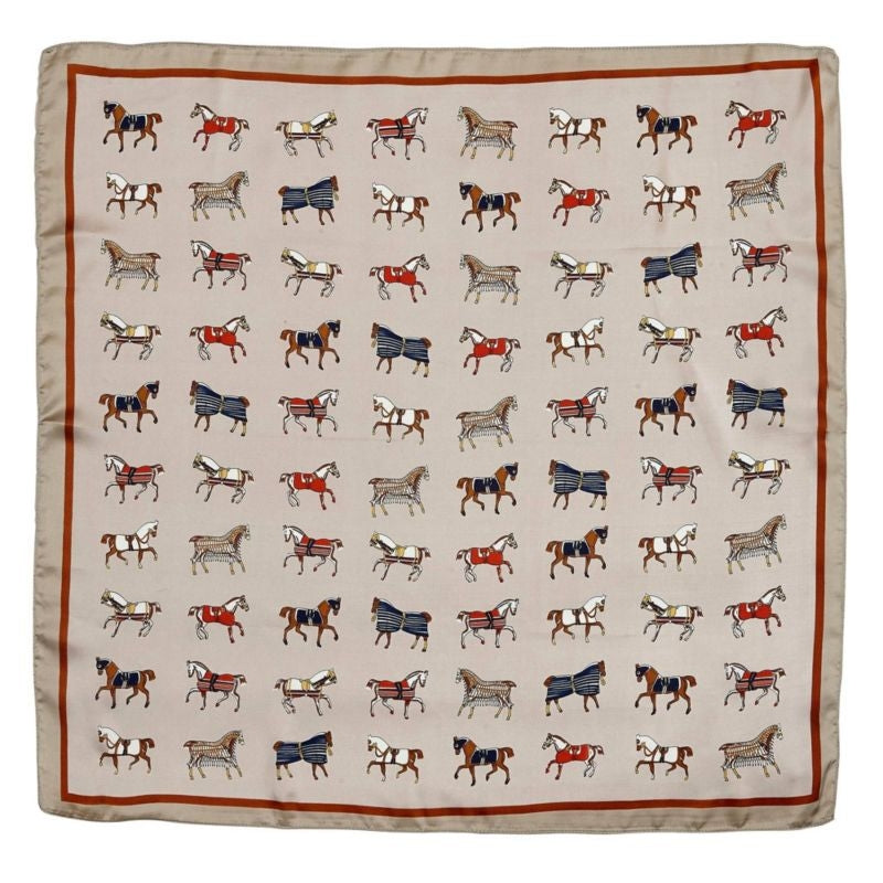 AWST Int'l Mini Horses in Blankets Scarf