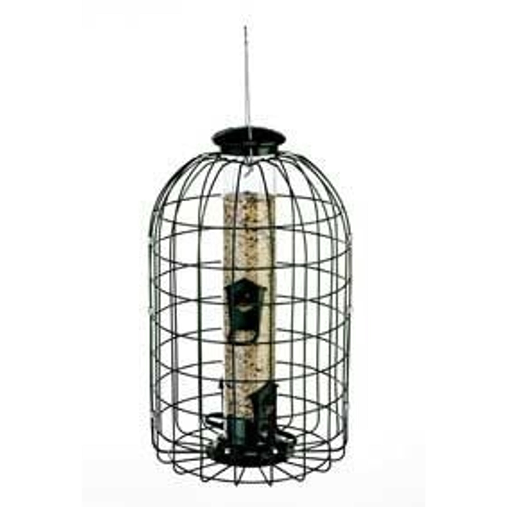 Audubon Squirrel Proof Caged Tube Feeder
