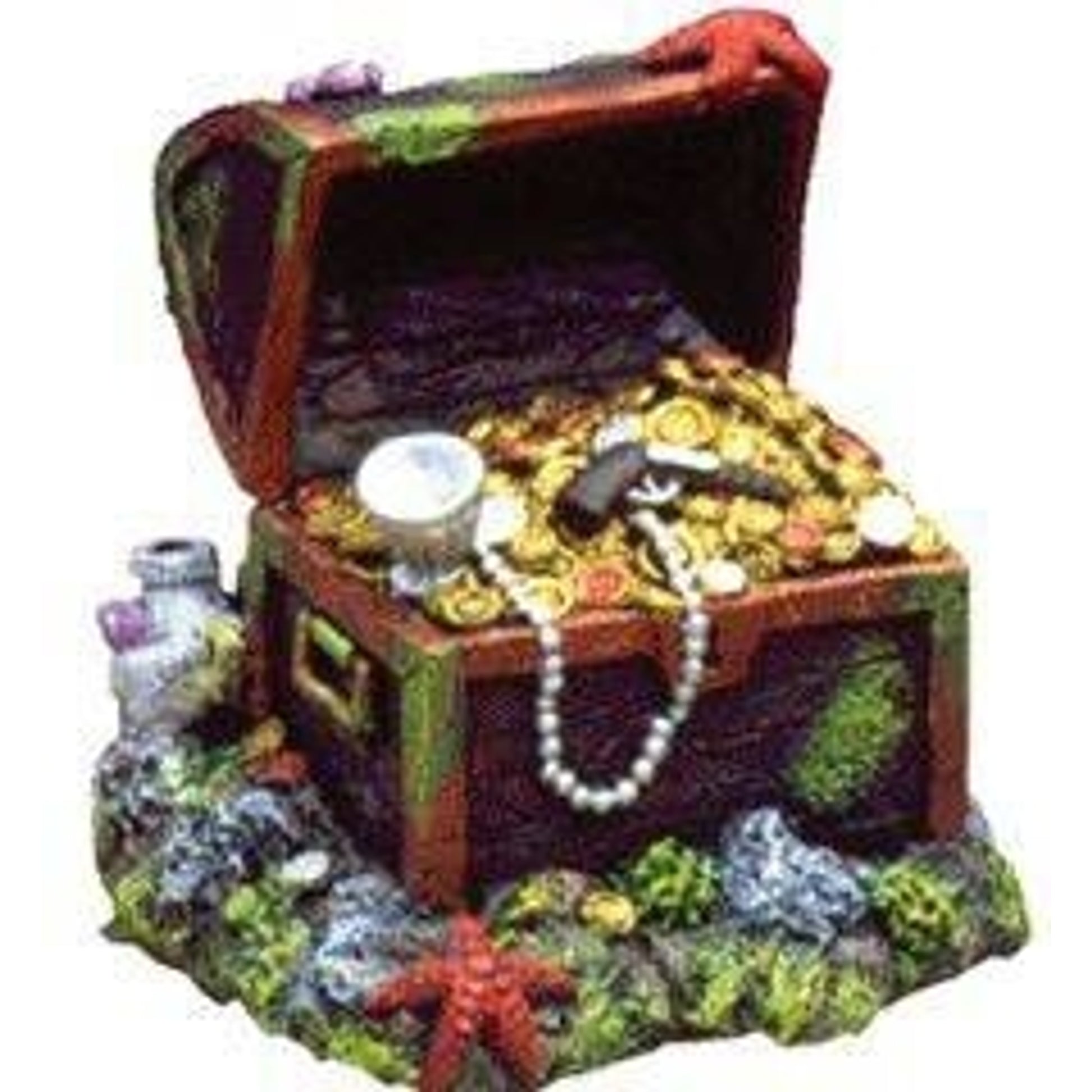 Blue Capt Kidd Buried Treasure Ornament
