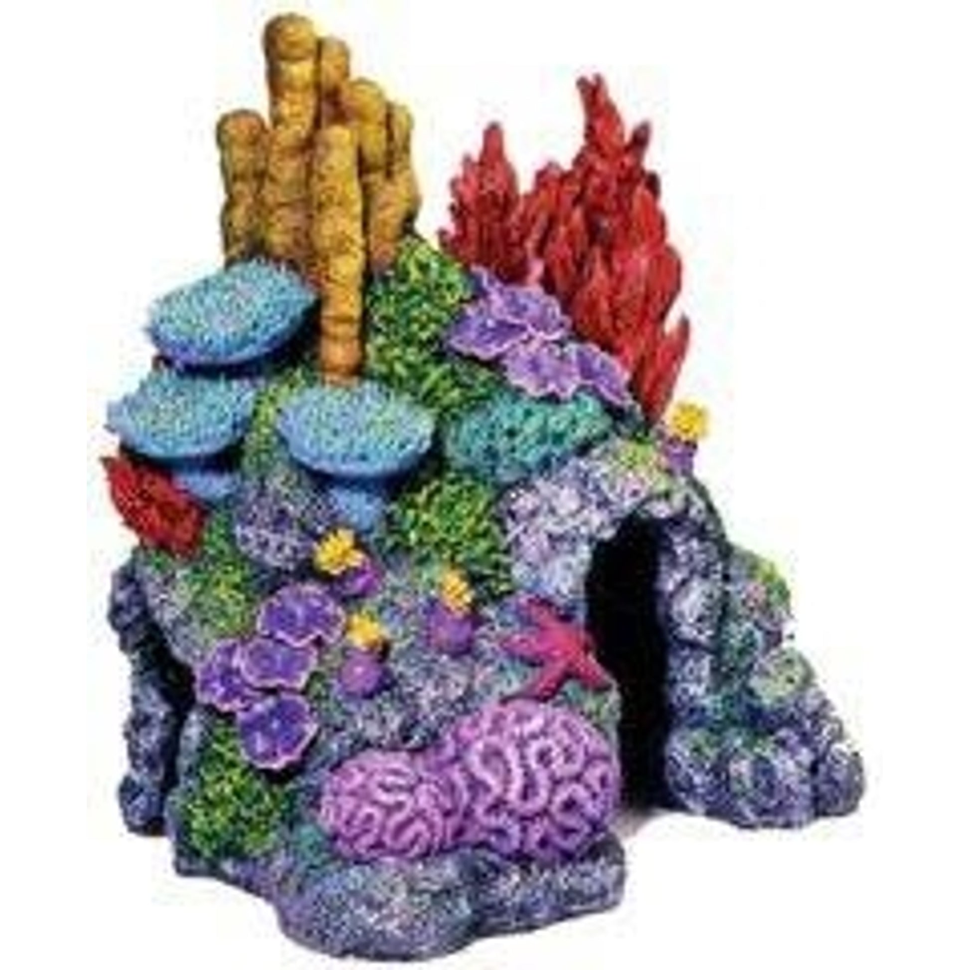 Blue Ribbon Red Sea Coral Hideaway Ornament Small