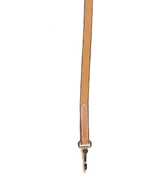 Tory Single Ply Reins - Nickel Snaps 5/8in Bk/Gry