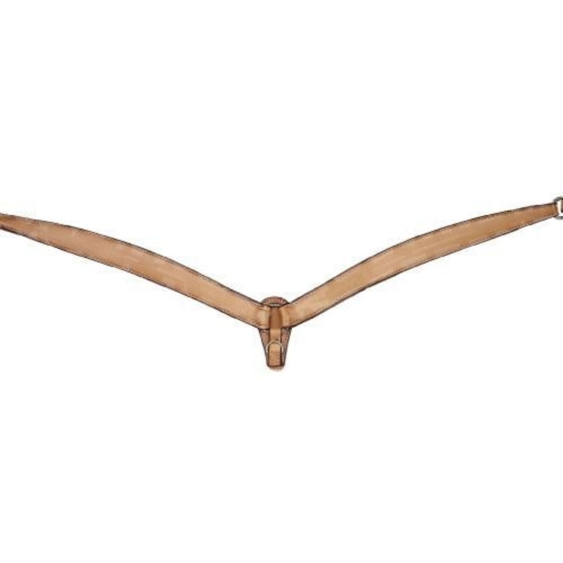 Tory Bridle Leather Tapered Breast Strap Bk/Gry