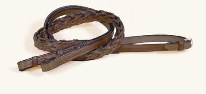 Tory Bridle Leather Laced Pony Reins 5/8 x 48