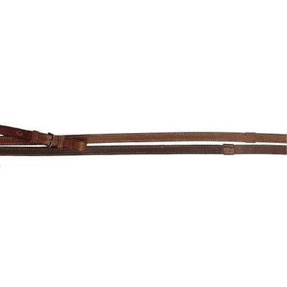 Tory English Reins with Rubber Inside Grip 5/8x54 Brn