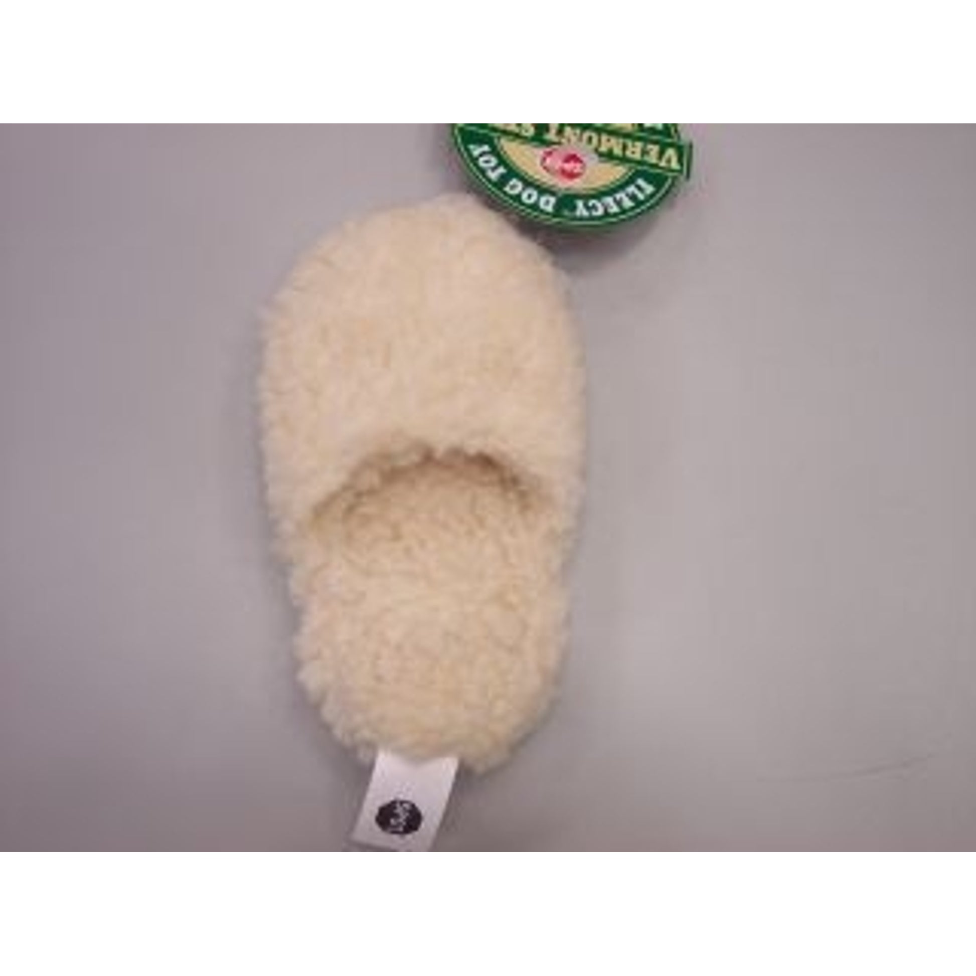 Vermont Fleece Slipper 8 x 4 x 2 white