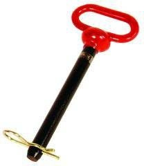 Hitch Pin 0.75x0.25x8.5 Red/Black