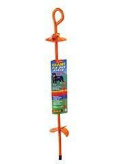 Tie Out Stake For Dogs 5 x 4 x 24.75 Red