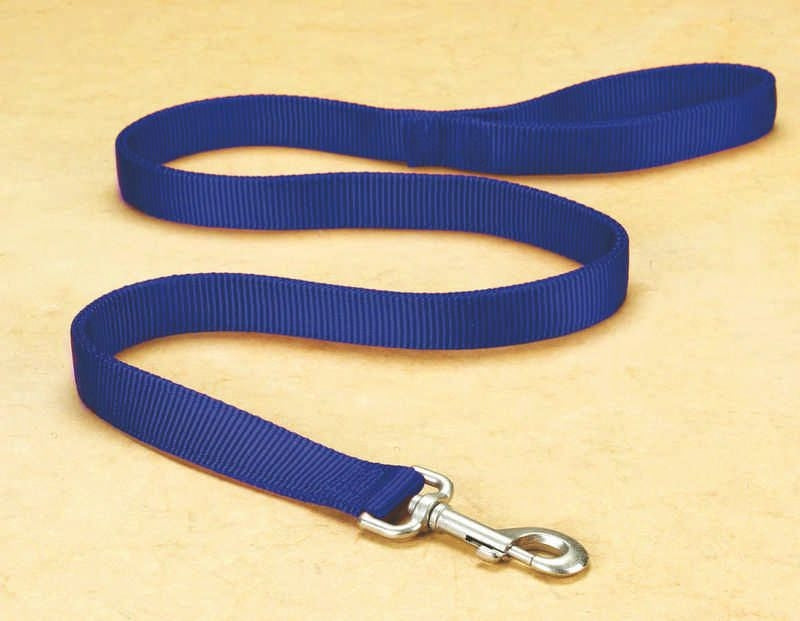 Single Loop Lead With Snap For Dogs 1 x 4 ft Black