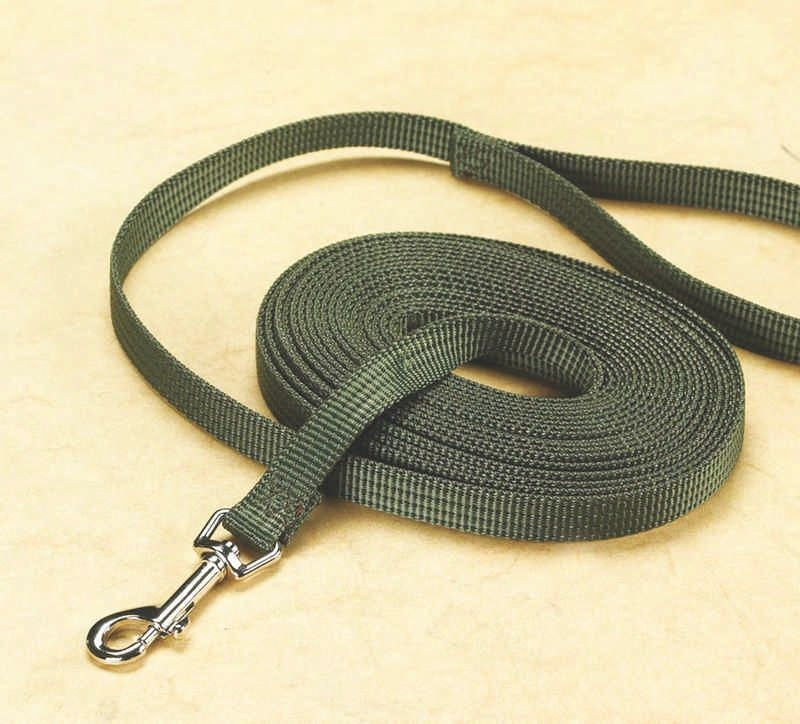 Training Lead For Dogs 5/8 x 20Ft Olive