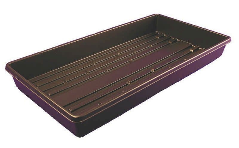 Seed Tray Black For Seed Starting 22in x 10.5in x