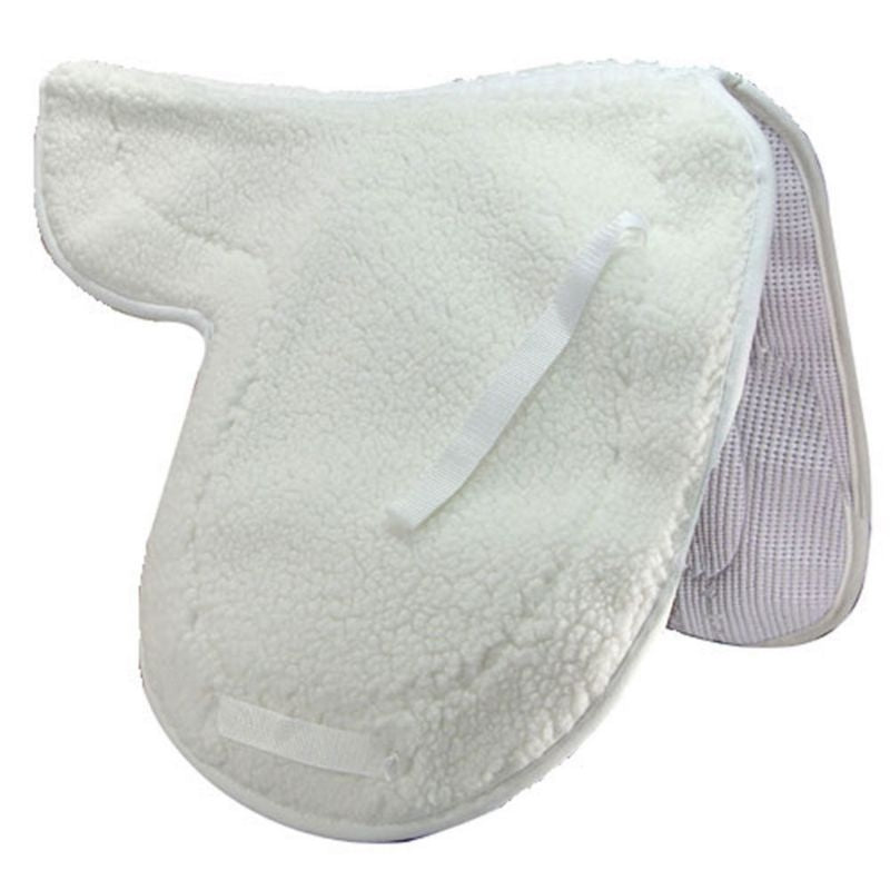 Non-Slip Fleece Dressage Pad White