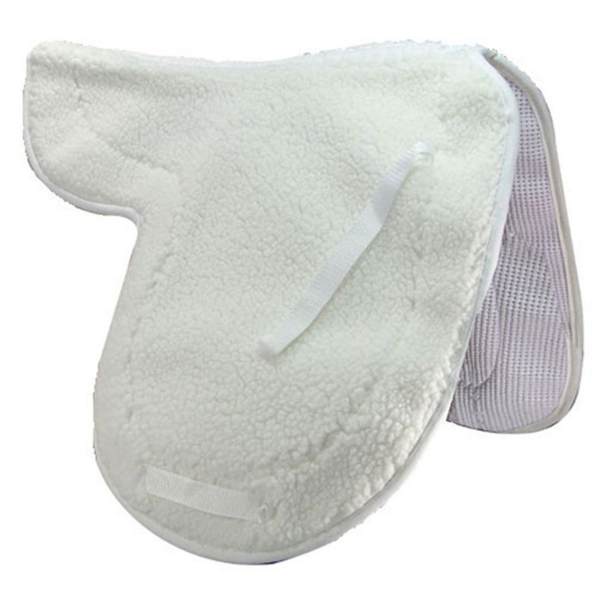 Non-Slip Fleece Dressage Pad White