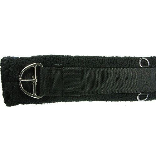 Western Fleece Girth Black