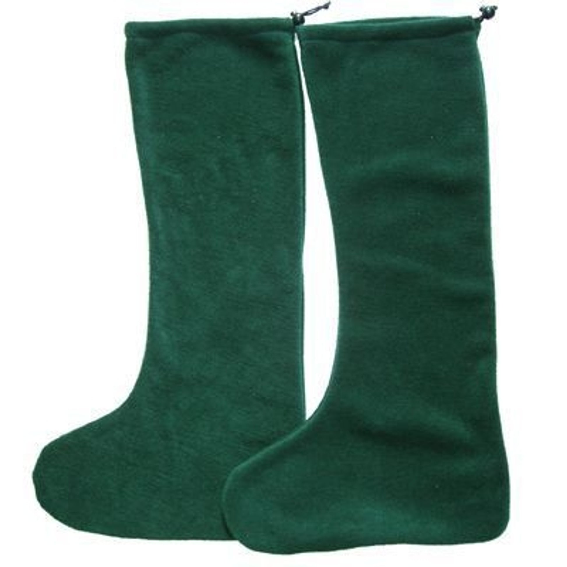 Polar Fleece Tall Boot Covers Green