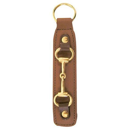 Leather Key Fob /Snaffle Bit