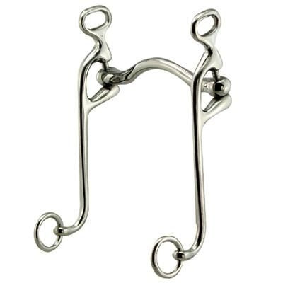 Coronet Loose Cheek Mild Port Walking Horse Bit 5