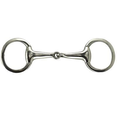 Coronet Hollow Mouth Flat Ring Eggbutt Bit