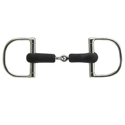 Jointed Rubber-Covered Mouth Bit