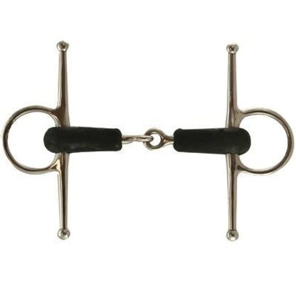 Coronet Soft Rubber Mouth Full Cheek Snaffle Bit