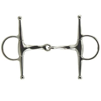 Coronet Slow Twist Eggbutt Full Cheek Bit 5.5