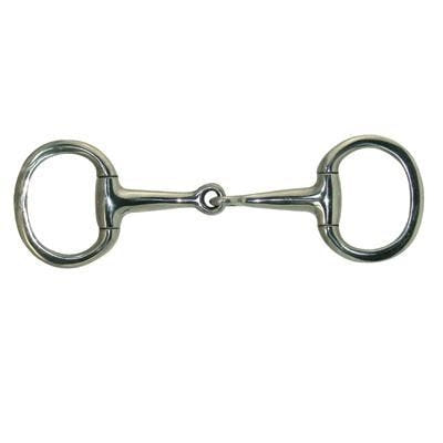 Coronet Flat Ring Eggbutt Snaffle Bit