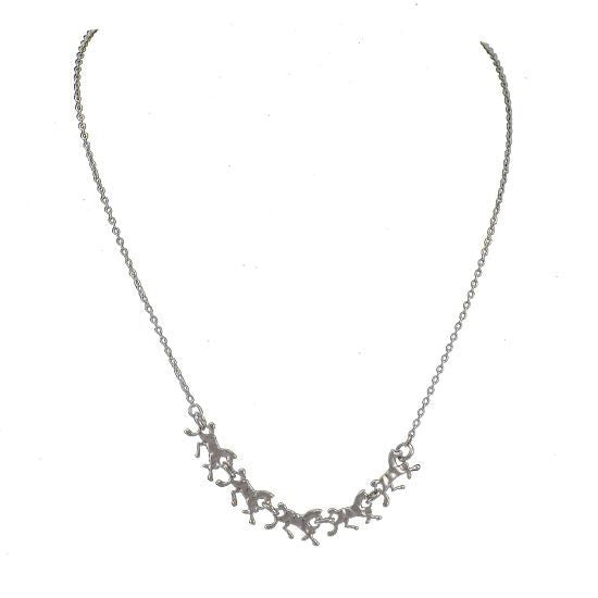 Exselle Running Horses Necklace
