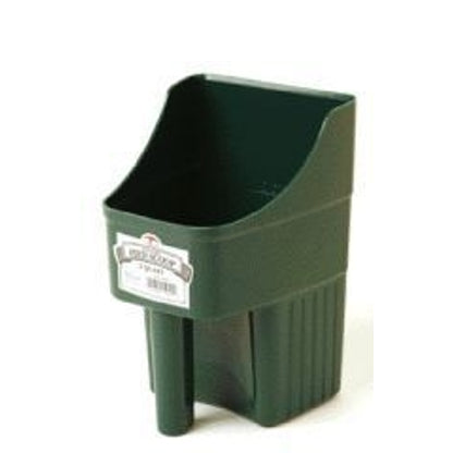 Enclosed Feed Scooper For Feed Or Seed 3 Qt Red