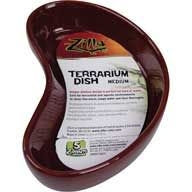 Terrarium Dish For Reptiles 4in L X 2.5W X 0.75H