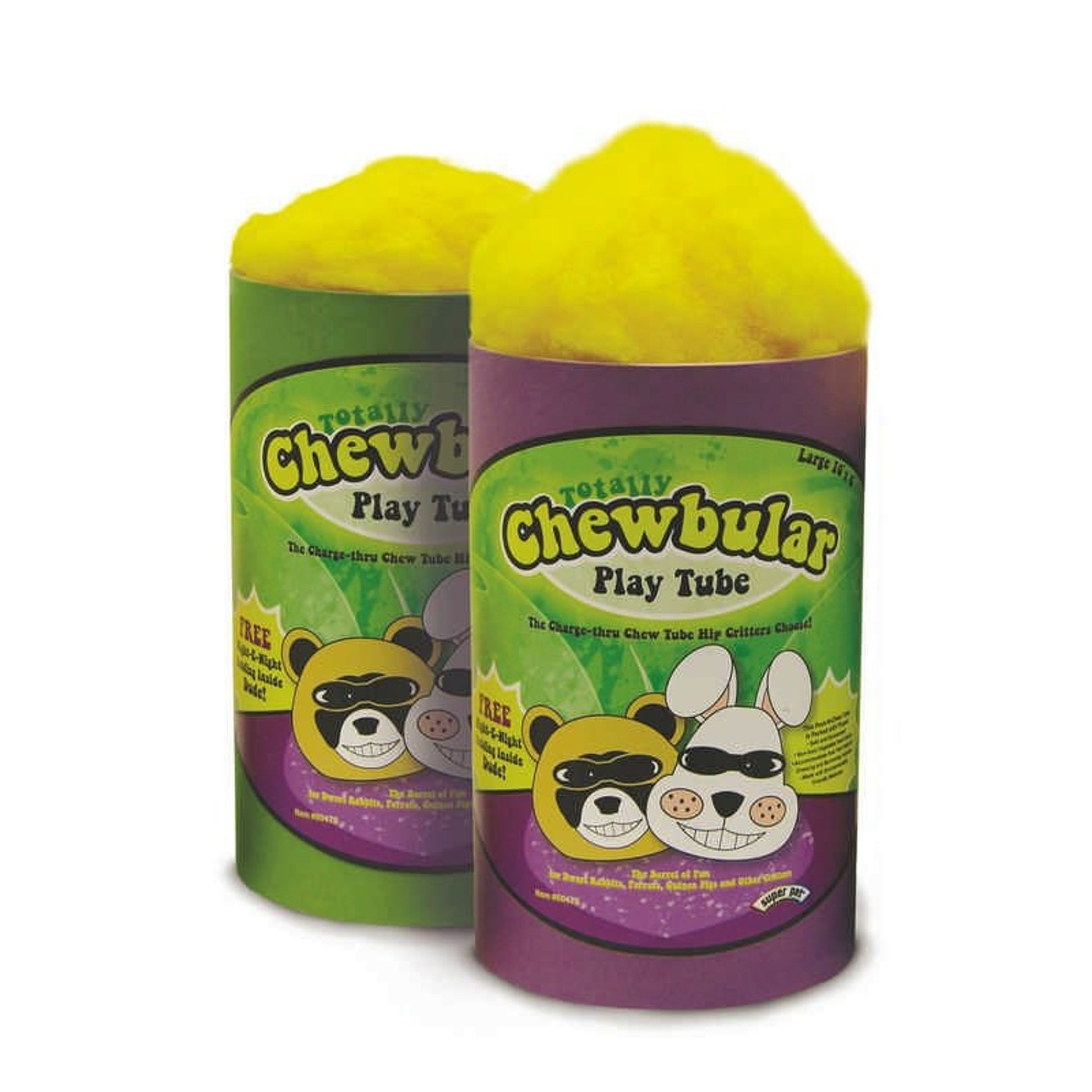 Chewbular Play Tube For Small Animals Large Yellow