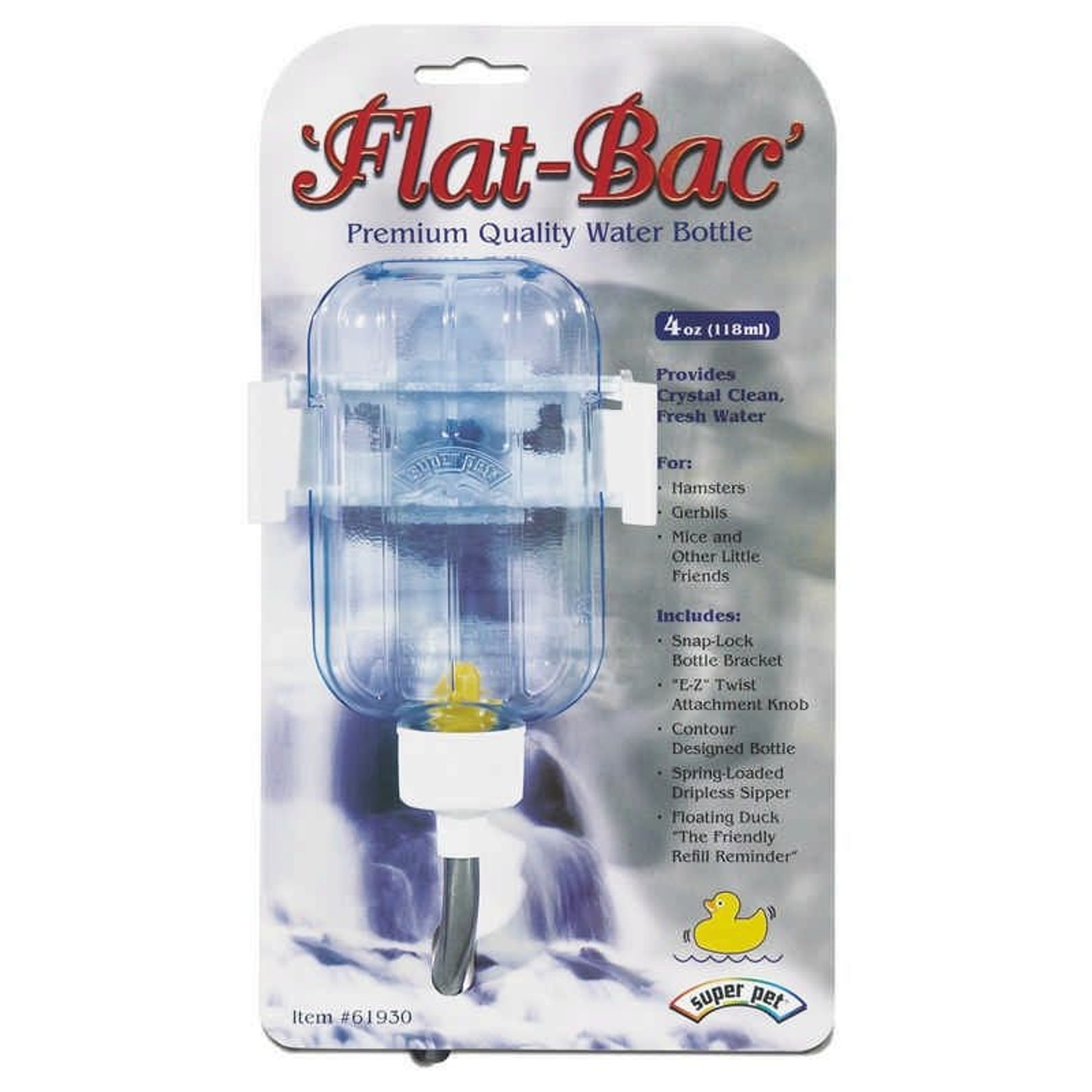 Small Animal Water Bottle Small Clear