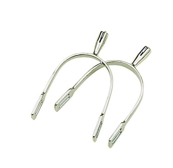 Perris Ladies 1 Rowel Spur 1.25 Bk/Wh