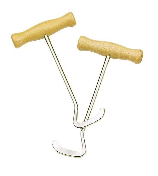 Perris Boot Pulls With Wooden Handles