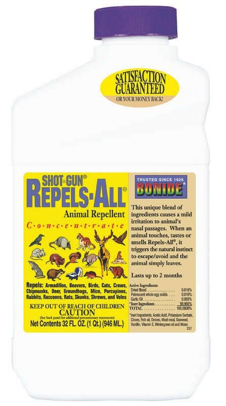 Bonide Repels All Animal Repellent Liquid Qt Con