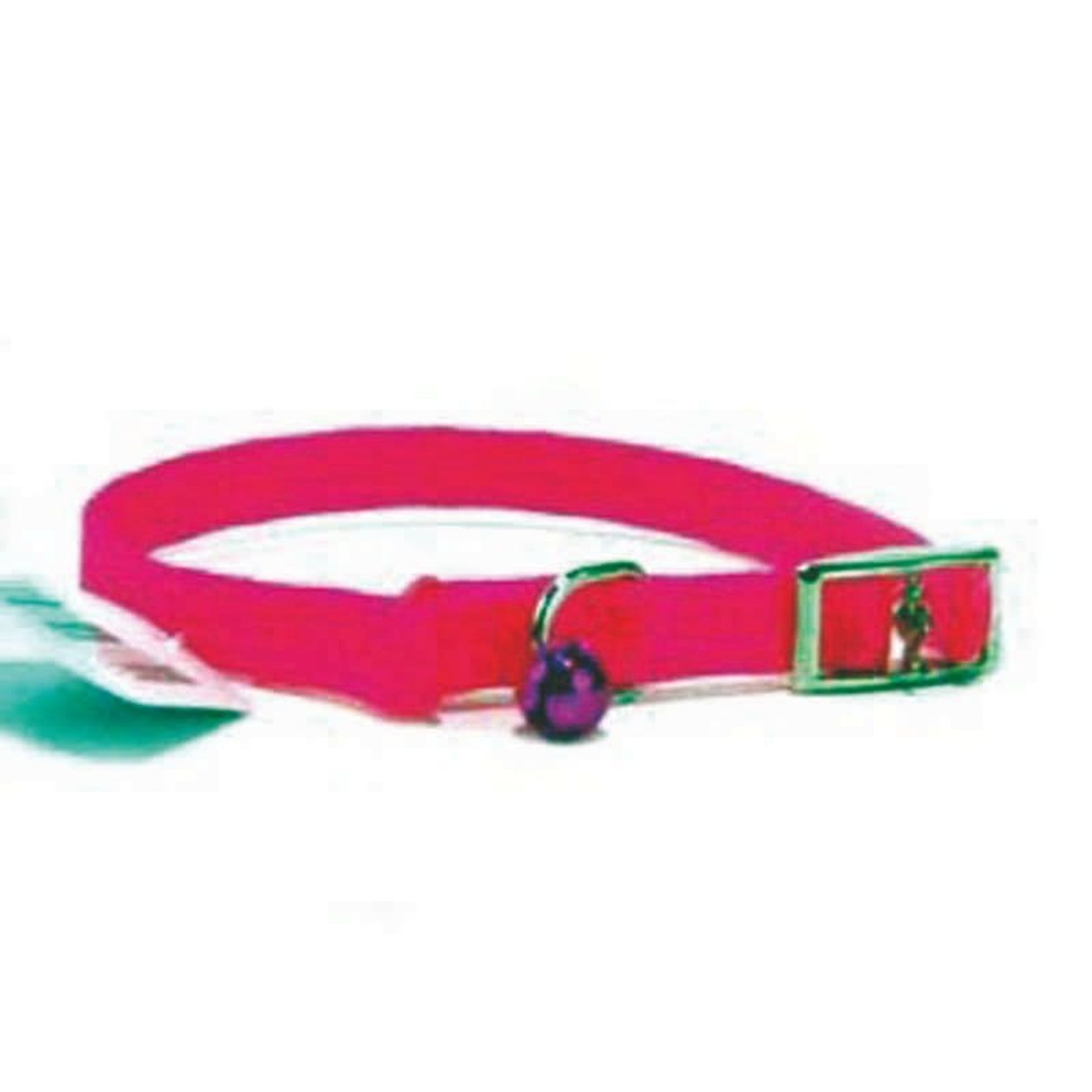 Pps Safety Collar For Cats 3/8inx12in Hot Pink