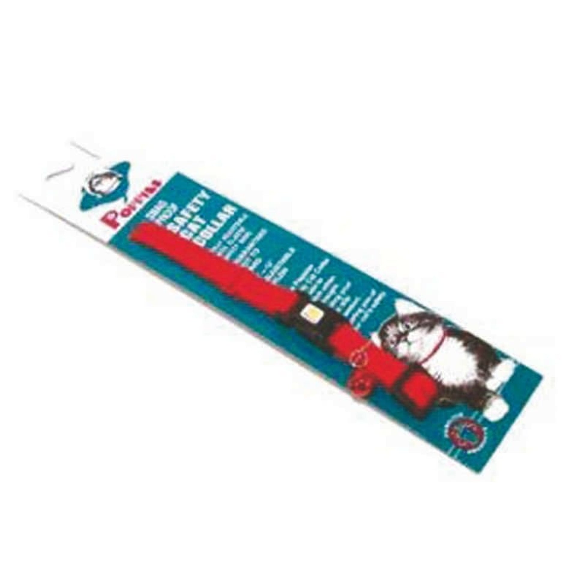 Pps Adjustable Beakway Collar For Cats 3/8In Red