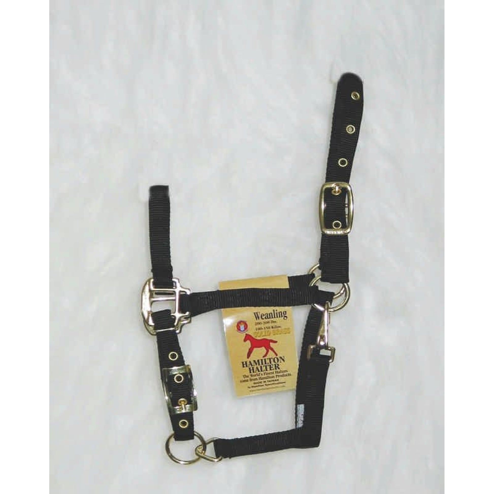 Chin Halter For Weanlings Weanling Black