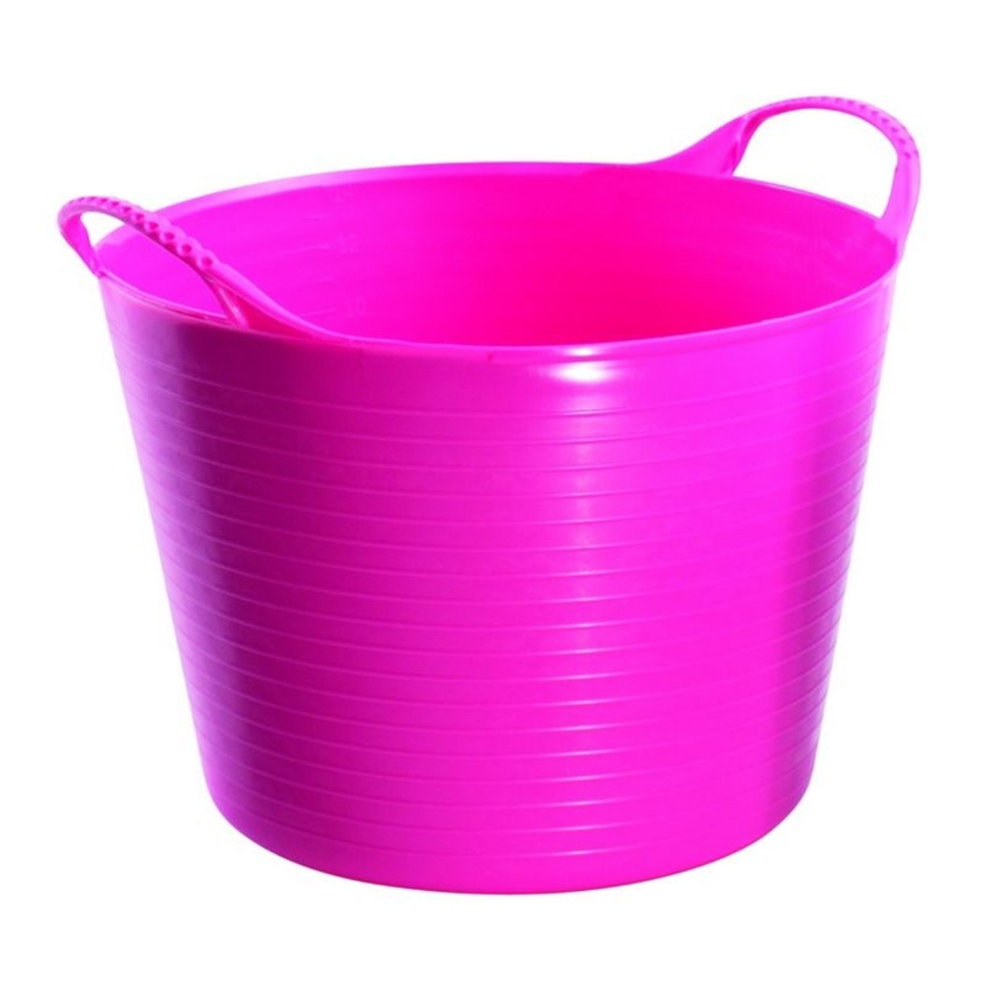 Tubtrugs Flexible Small 2-Handled Tub 3.7gal Pink