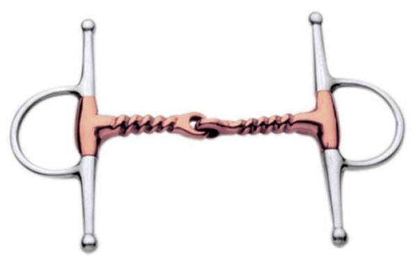 Twisted Cork Screw Copper Mouth Full Cheek