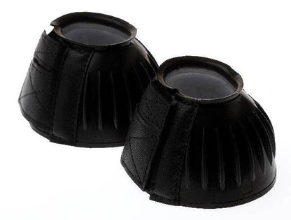 Roma Ribbed Rubber Velcro Bell Boots