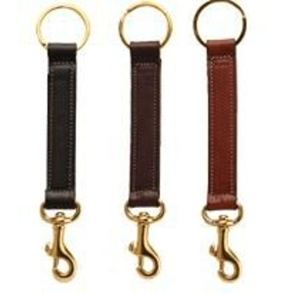 Tory Key Ring Brass Bolt Snap 11/4Inx31/2In Blk