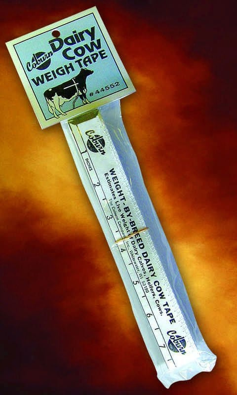 By-Breed Dairy Weigh Tape 108 Inch