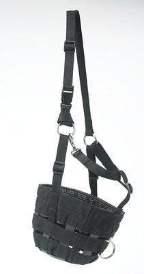 Centaur Adjustable Comfort Muzzle Horse Black