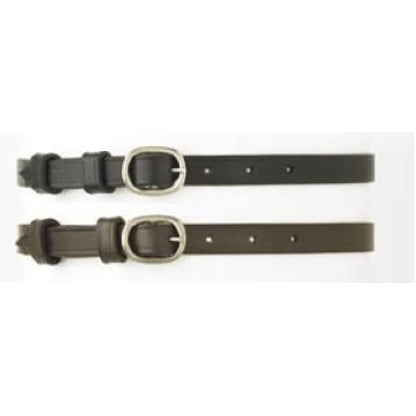 Camelot Ladies Spur StrapsBk/Wh