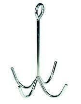 4-Prong Cleaning Hook Chrome